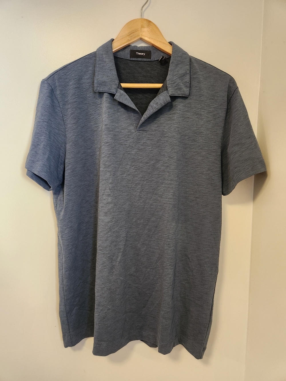 Theory Willem Atmos Short Sleeved Polo Shirt